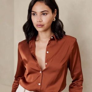 Satin Classic Shirt size MP